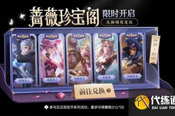 2022年蔷薇珍宝阁什么时候开启