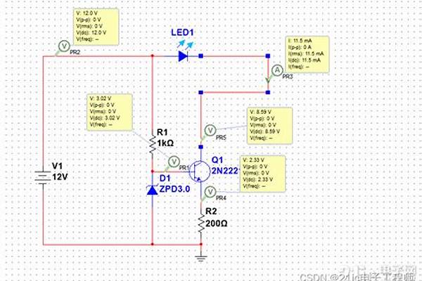 LED灯的电路板上电线焊接点旁标的VlN