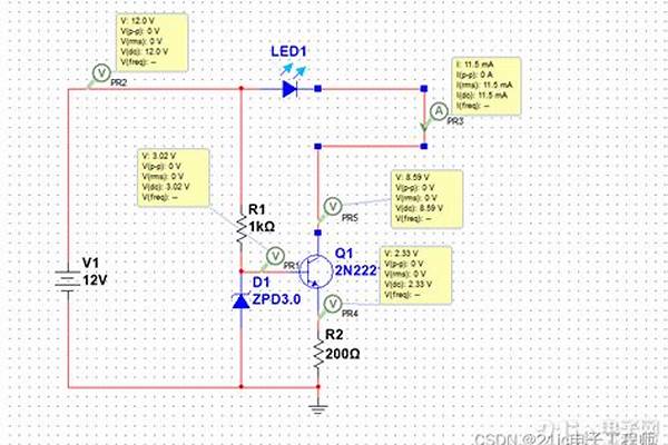 LED灯的电路板上电线焊接点旁标的VlN