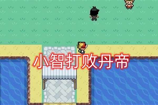 口袋妖怪心金打败小智后,到真新镇的大木博