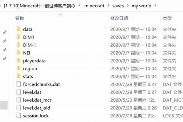 我的世界只有文件夹怎么开始_我的世界mod放到了文件的MODS，然后