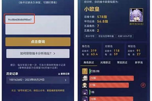星铁怎么看全部的抽卡记录