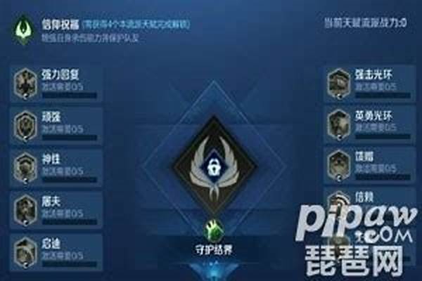 王者荣耀日之塔天赋选哪个-王者荣耀日之塔天赋点不了