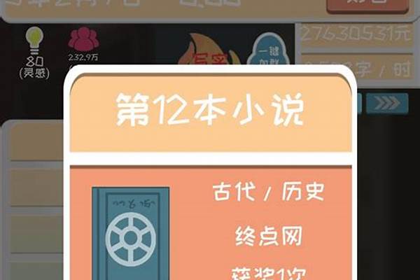 网络小说家模拟什么题材最吃香-主人公有十大混沌神兽的小说