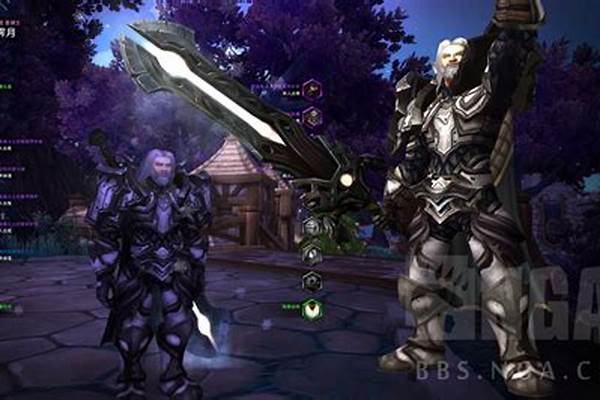 魔兽世界幻化选什么种族跟职业_魔兽世界紫色人物怎么创造